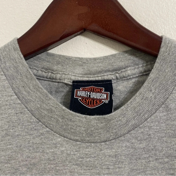 Vintage 2001 Harley Davidson South Charleston Small Graphic Biker Motorcycle Y2K - Picture 7 of 12